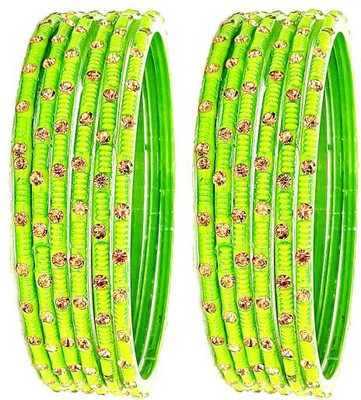 LYBASHINE Glass Gold-plated Bangle Set
