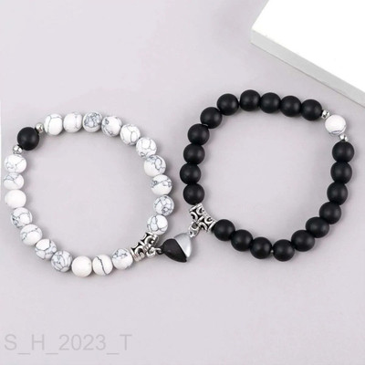 Samridhi DC Metal, Oxidised Silver, Alloy Bracelet Set(Pack of 2)