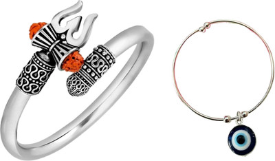 Veediic Hind Metal, Alloy Sterling Silver Bracelet(Pack of 4)