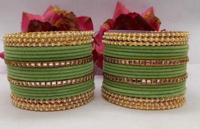 RENOY Metal Bangle Set(Pack of 40)