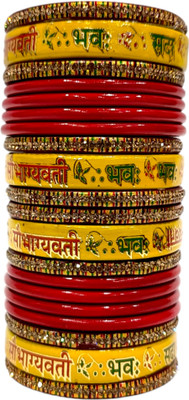 Lahthi Wala Lac Bracelet Set(Pack of 10)