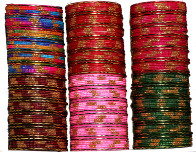 kund kund Glass Bangle Set(Pack of 144)