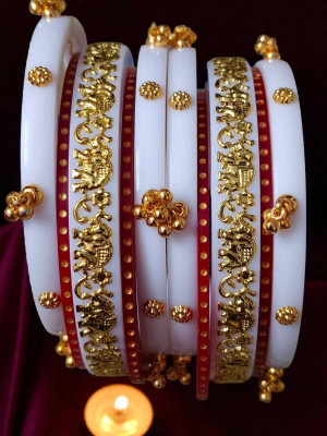 vkat Plastic Kada(Pack of 6)