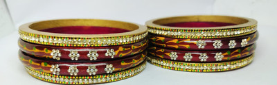Ladiesstop Lac Bangle Set(Pack of 8)