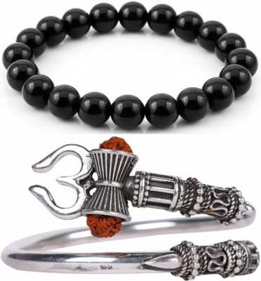 IKONKARR Brass, Crystal, Dori Bracelet(Pack of 2)