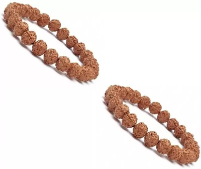 dr. shrimali & astro science Rudraksha Bracelet Set(Pack of 2)