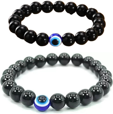 IKONKARR Stone, Evil Eye Bracelet(Pack of 2)