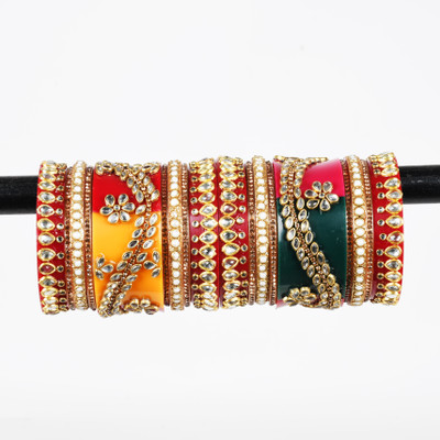 BRIE Plastic Bangle Set(Pack of 2)