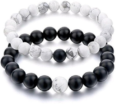 DENBITS Stone Beads Bracelet Set(Pack of 2)