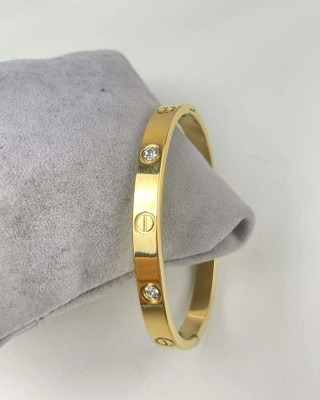 blingjewels Stainless Steel Gold-plated Bracelet