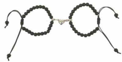 P. R. PRINTS Plastic Sterling Silver Bangle(Pack of 2)