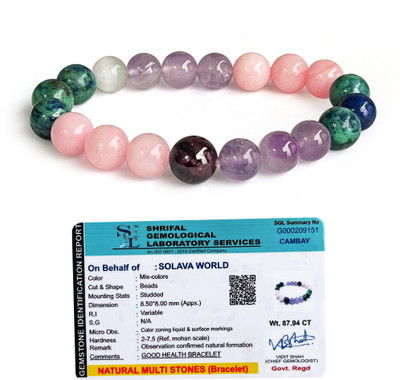 SOLAVA Crystal Agate Bracelet