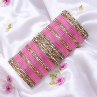 SRKBS Plastic Bangle Set(Pack of 38)