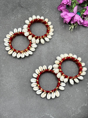 waheguru Plastic Bangle Set(Pack of 4)