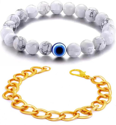 IKONKARR Stone, Evil Eye, Alloy Bracelet(Pack of 2)