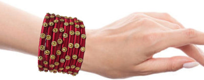 Pridetrend Alloy Bangle Set(Pack of 8)