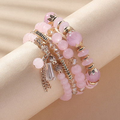 JDENTERPRISES Alloy Gold-plated Bracelet Set(Pack of 6)