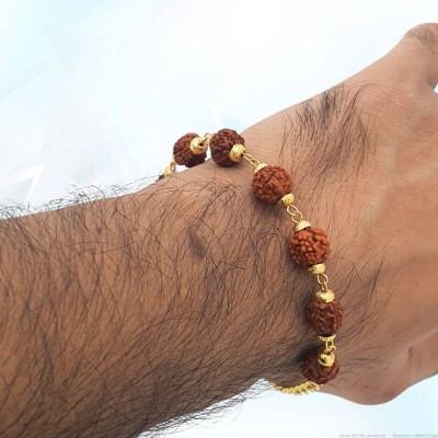 Madhur Creation Brass, Alloy Beads Gold-plated Bracelet