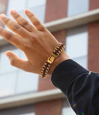 Aarav Retails Brass Beads Gold-plated Bracelet