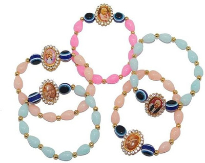 BLESSINGSHUB Stone Bracelet(Pack of 5)