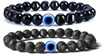 MANMORA Stone Tourmaline, Crystal Bracelet(Pack of 2)