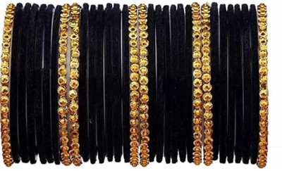 Shriva Traders Glass Bangle Set(Pack of 32)