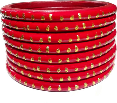 RADHIKAA FASHIONS Lac Bangle(Pack of 8)