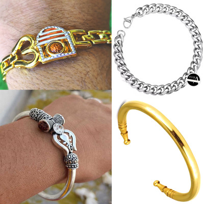 ANVIKA Alloy Kada(Pack of 4)