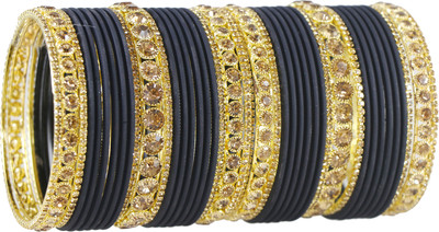 NMII Metal Zircon Bangle Set(Pack of 42)