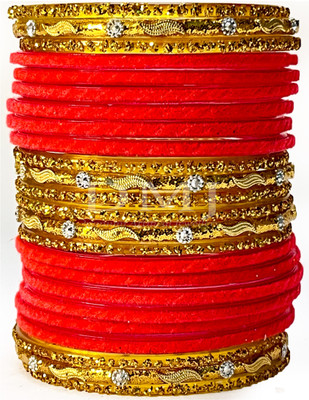 DMJ Glass Bangle Set(Pack of 10)
