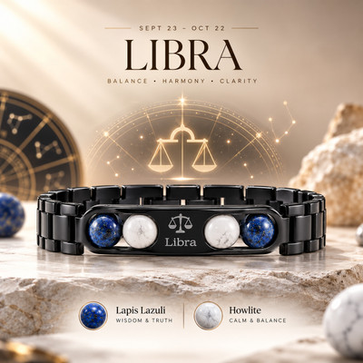GRATIFY Lapiz Lazuli, Howlite Lapis Lazuli Bracelet