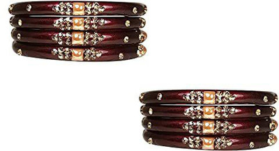 ZULKA Glass Kada(Pack of 8)