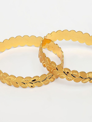 ANOUK Alloy Gold-plated Bangle Set(Pack of 2)