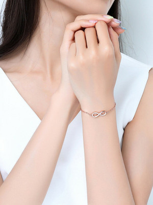 YELLOW CHIMES Alloy Crystal Bracelet
