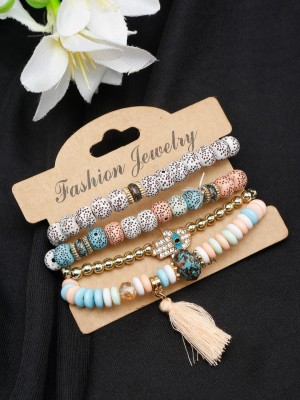 Dressberry Alloy Bracelet(Pack of 4)