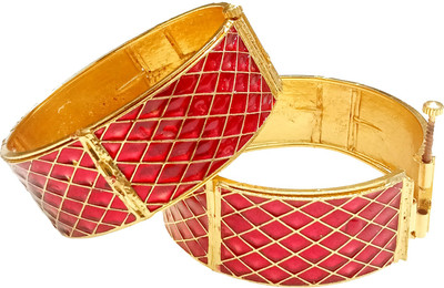 balaji gold Copper Gold-plated Bangle Set(Pack of 2)