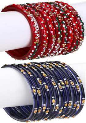 1st Time Glass Bangle Set(Pack of 20)