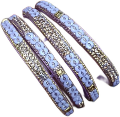 DAKSHITA Glass Bangle Set(Pack of 4)