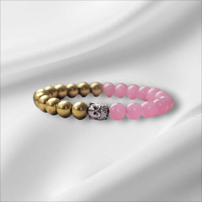 Swara Agate Stone, Crystal Bracelet