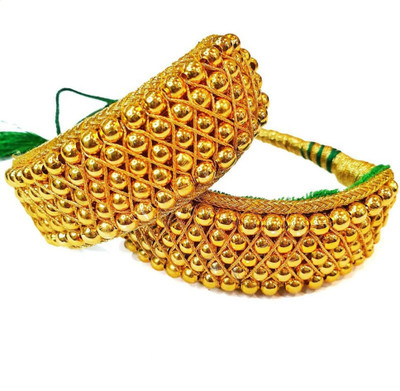 POCHI Metal Gold-plated Bracelet Set(Pack of 2)