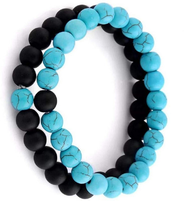 ruby collection Stone Bracelet(Pack of 2)