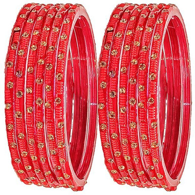 LYBASHINE Glass Gold-plated Bangle Set