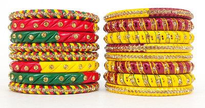 lahticollection Lac Bangle Set(Pack of 2)