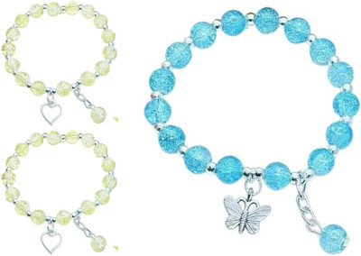 SBSONSCREATION Mother of Pearl Bracelet(Pack of 3)