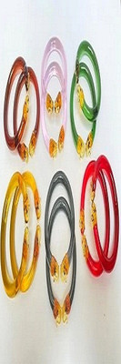 hallo Glass Bangle Set(Pack of 12)