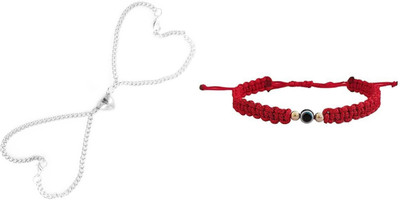 Malas Collection Dori, Stainless Steel Bracelet Set(Pack of 2)