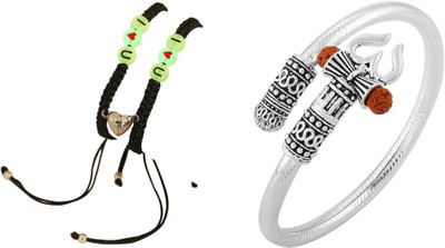 onlinefirst Dori, Stainless Steel Bracelet Set(Pack of 2)