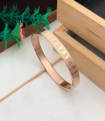MAME CREATION Stainless Steel Gold-plated Kada