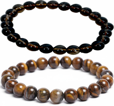 IKONKARR Crystal, Tiger's Eye Bracelet(Pack of 2)