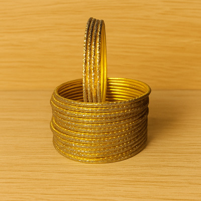 kyniq Metal Bangle Set(Pack of 10)